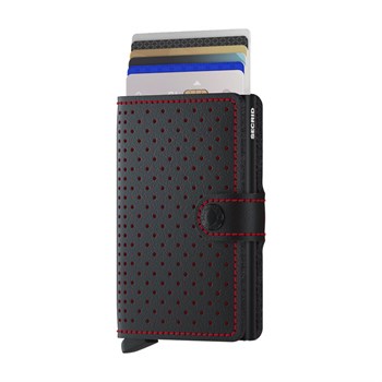 Secrid MiniWallet Perforated Black-Red