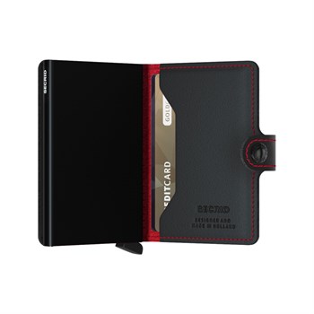 Secrid MiniWallet Perforated Black-Red