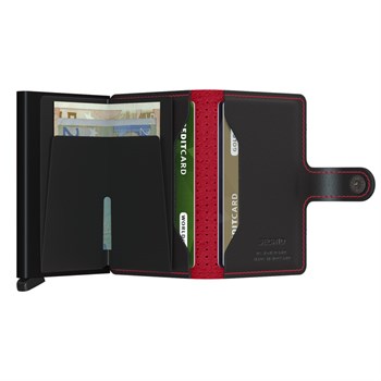 Secrid MiniWallet Perforated Black-Red