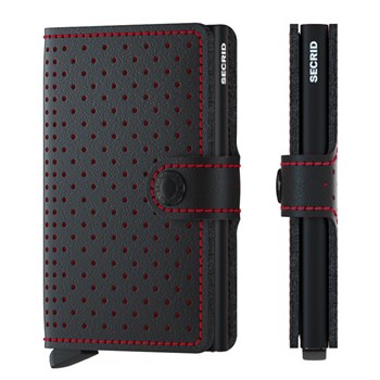 Secrid MiniWallet Perforated Black-Red