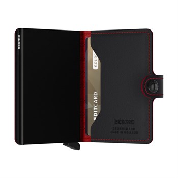 Secrid MiniWallet Fuel Black-Red