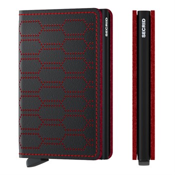Secrid Slim Wallet Fuel Black & Red
