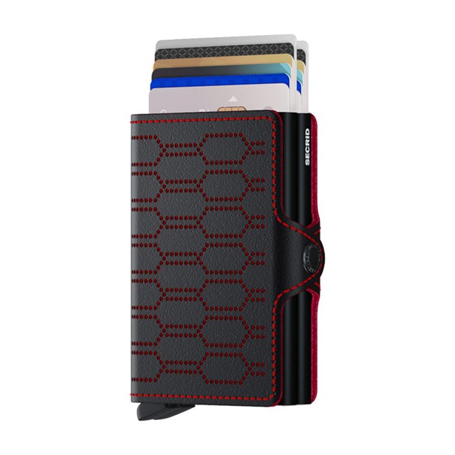 Secrid Twin Wallet Fuel Black-Red