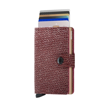 Secrid Miniwallet Sparkle Rød