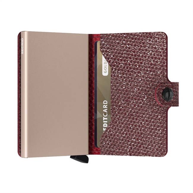 Secrid Miniwallet Sparkle Rød