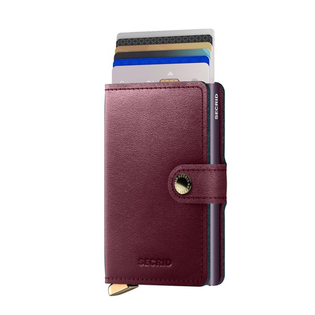 Premium Secrid Miniwallet Bordeaux