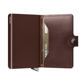 Premium Secrid Miniwallet Dark Brown