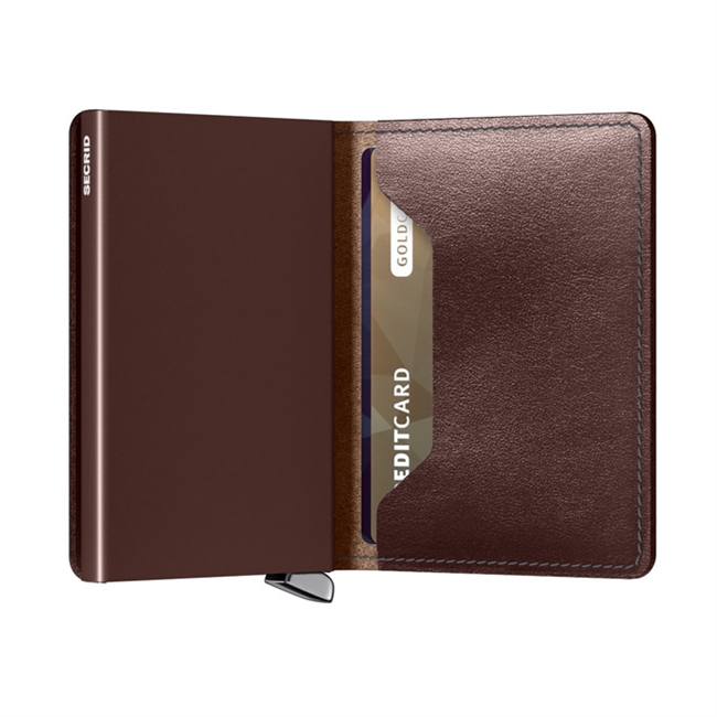 Premium Secrid Slimwallet Dusk Dark Brown