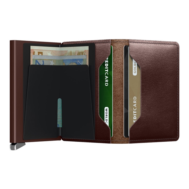 Premium Secrid Slimwallet Dusk Dark Brown