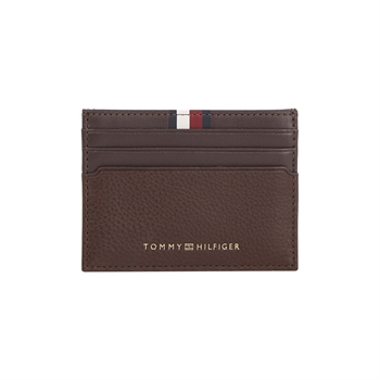 Tommy Hilfiger Corp Mini Kortholder brun forside