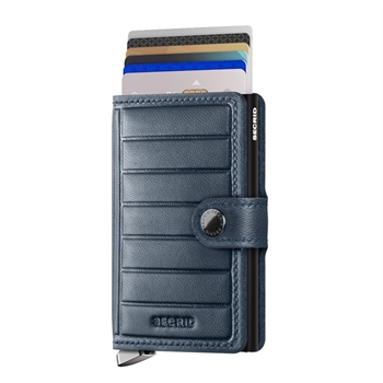 Secrid Premium Mini Wallet Emboss Lines Teal