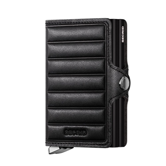 Secrid Premium Twin Wallet Emboss Lines Black