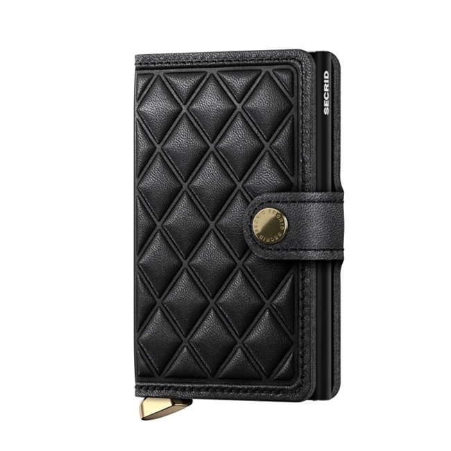 Secrid Premium Mini Wallet Emboss Diamond Black