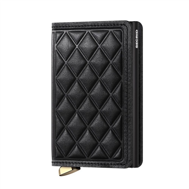 Secrid Premium Slim Wallet Emboss Diamond Black