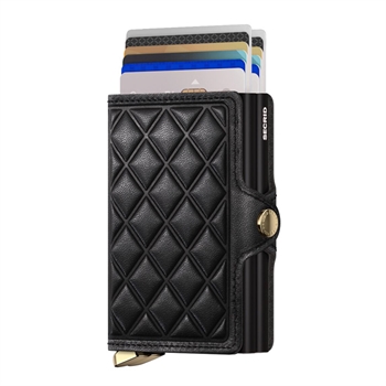 Secrid Premium Twin Wallet Emboss Diamond Black