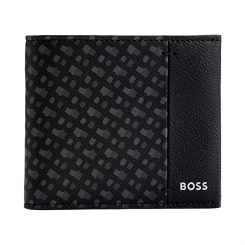 Flot sort pung med grå logo detaljer fra BOSS.