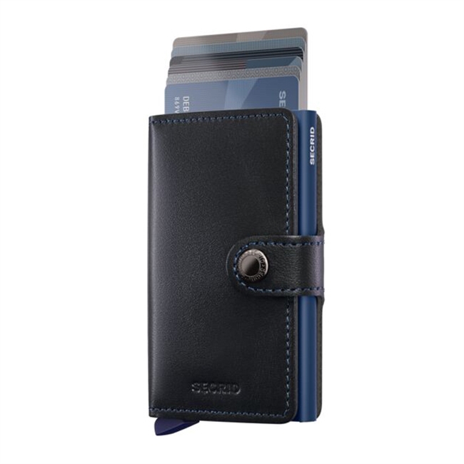 Sort / Navy MiniWallet fra Secrid