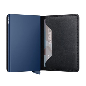 SlimWallet i Sort / Blå fra Secrid