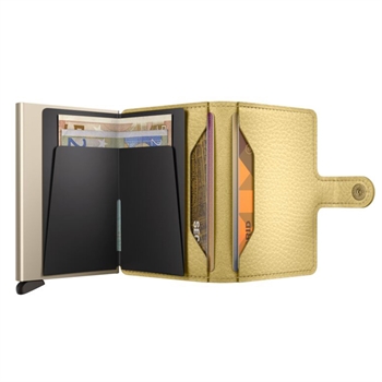 Pebble Butter Yellow MiniWallet fra Secrid