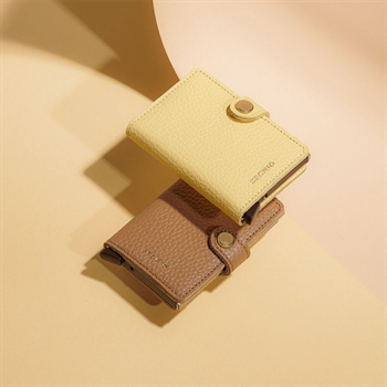 Pebble Butter Yellow MiniWallet fra Secrid