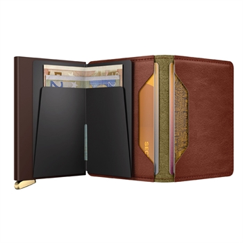 Basco SlimWallet i Whiskey fra Secrid