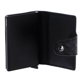 Pæn sort Secrid kortholder med logo detaljer fra BOSS