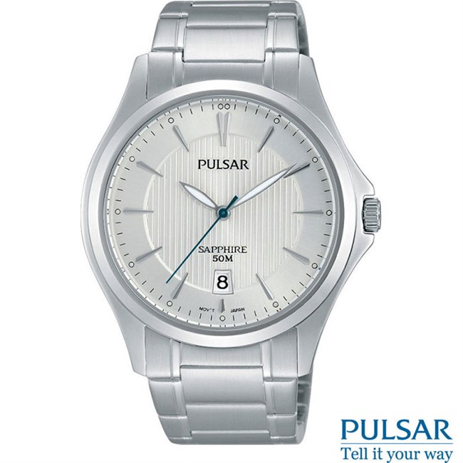 PULSAR Herre Ur Med Safirglas PS9383X1