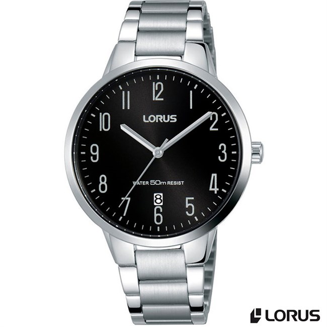 LORUS Herre Ur Steel Black RH905KX9