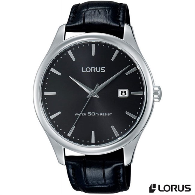 LORUS Herre Ur Klassisk sort RS961CX9