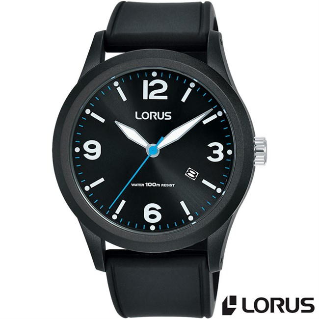 LORUS Herre Ur Sort Design