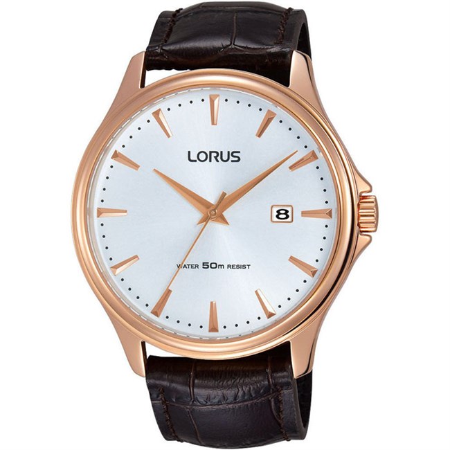 LORUS Ur Rosegold & Croco Rem