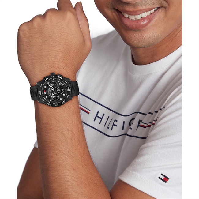 Tommy Hilfiger Chronograph Th-Regatta Sort