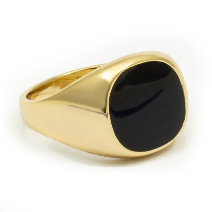 Klassisk stor ring Guld