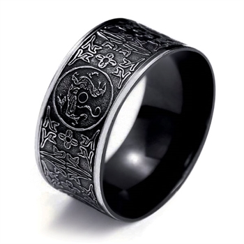 Herre Ring Rustik Drage Design