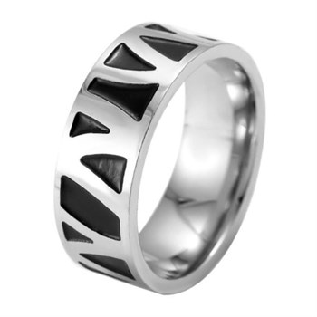 Herre Ring Core Black & Steel