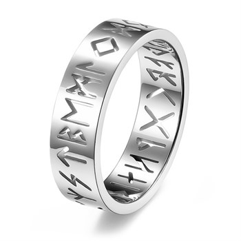 Ring Runes Sharp & Steel Design