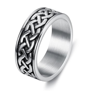 Ring Odin Braided Steel Design