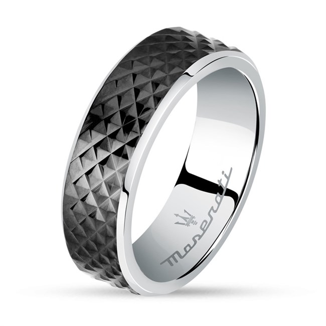 Maserati Ring Black & Steel Raw