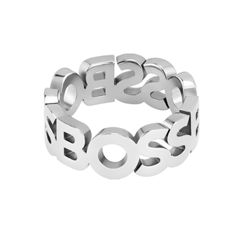 Hugo Boss Kassy Logo Ring Stål