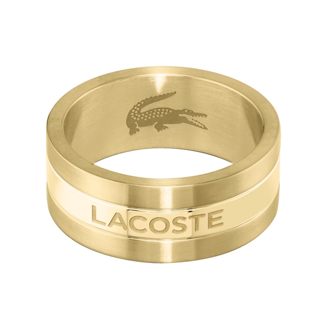 Lacoste Adventurer Stål Ring Guld