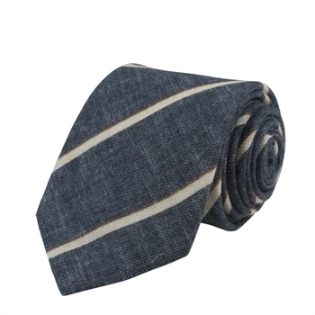 Luksuriøst slips fra Portia, i en flot Grå farve