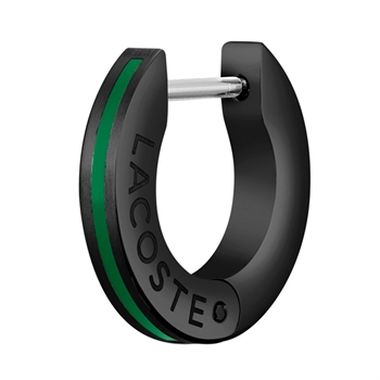 Lacoste Baseline Stål Ørering Sort