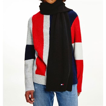 Tommy Jeans Basic Rib Scarf Sort