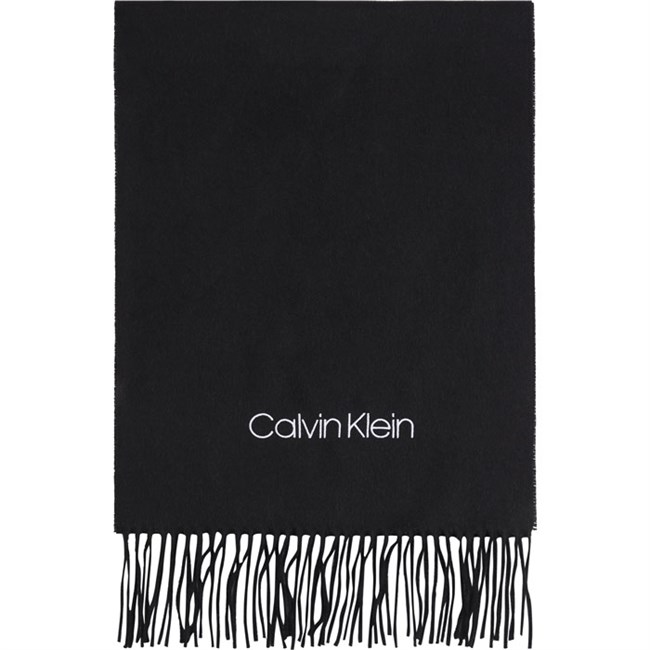 Calvin Klein Basic Wool Tørklæde Sort