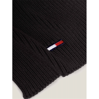 Sort Lækkert Tommy Hilfiger Halstørklæde med logo