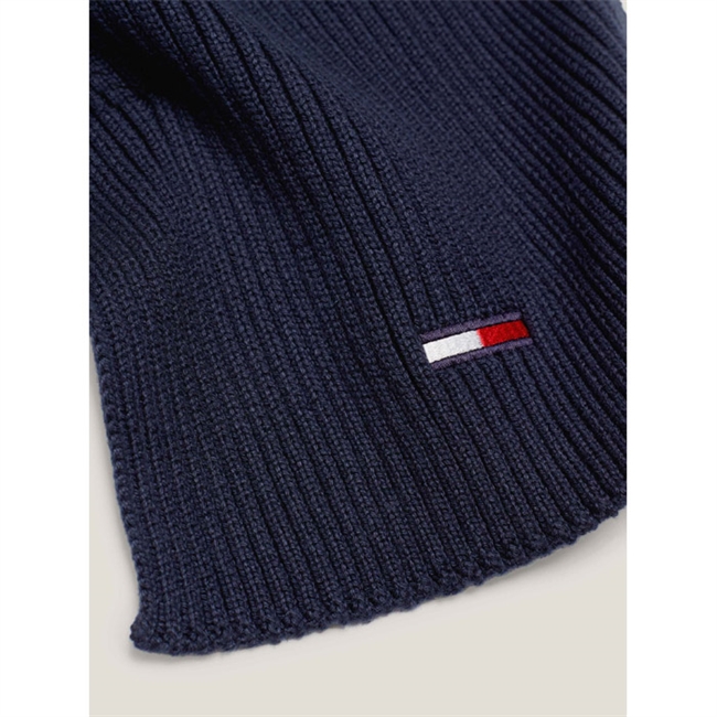 Blåt Lækkert Tommy Hilfiger Halstørklæde med logo