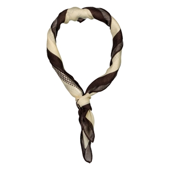 Lindberg Bandana m/ Houndstooth Mønster Brun