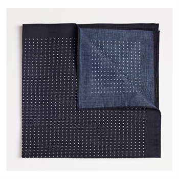 Moderne bandana med prikker i navy fra Lindbergh
