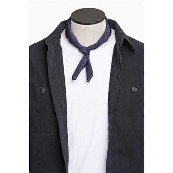 Moderne bandana med prikker i navy fra Lindbergh