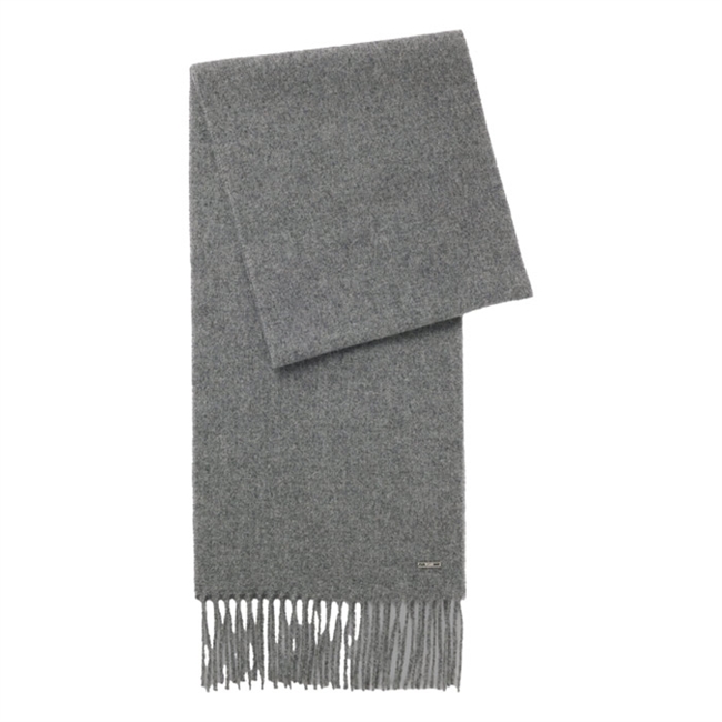 Lækkert BOSS halstørklæde i grå